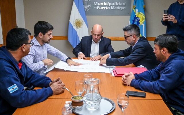 barrio Perón, bomberos, cuartel, Madryn, Sastre