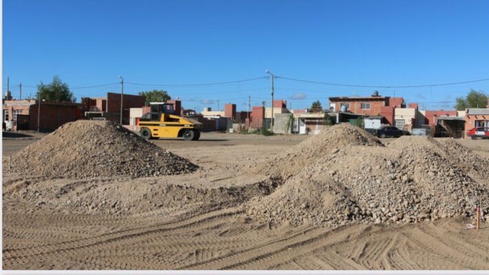 Continúan a buen ritmo las obras financiadas por el SISU en Trelew