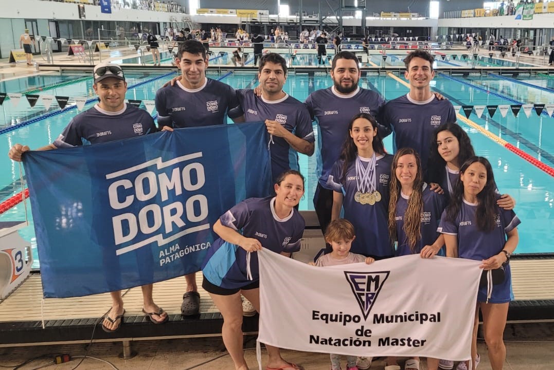 Los Masters de Comodoro, de gran perfomance en el Nacional