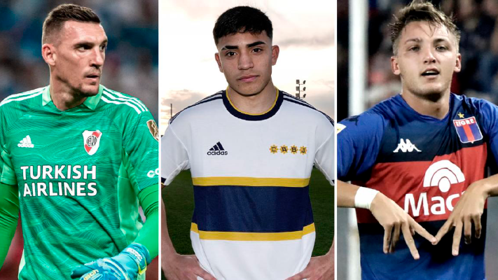 AFA, FRANCO ARMANI, futbol, LUCA LANGONI, MATEO RETEGUI, PREMIOS ALUMNI