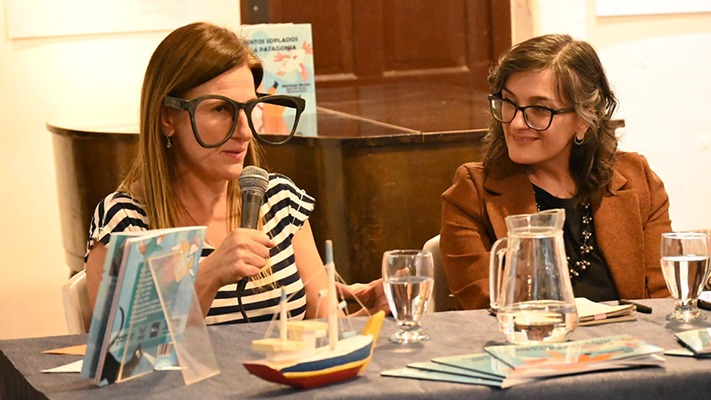 Mariana Bratin presenta su libro «Cuentos soplados en la Patagonia»