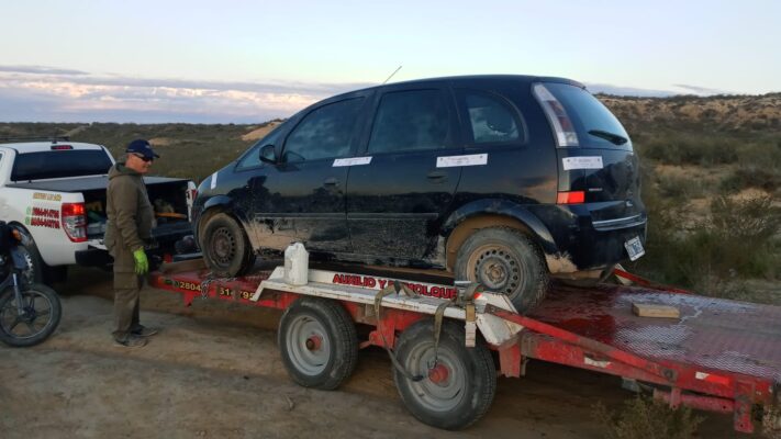 La policía recuperó un auto robado en Madryn