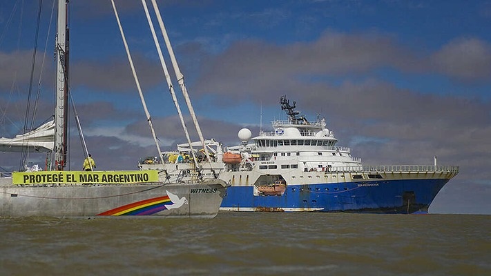 Llegó a Argentina el buque que realizará la exploración sísmica oceánica