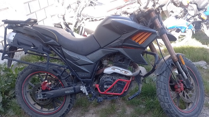 Madryn: La policía recuperó una moto robada