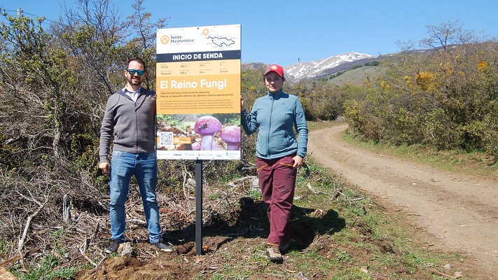 Sierra Colorada cuenta con la primer senda de micoturismo de la patagonia