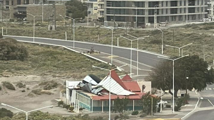 alerta amarila, corte de energía, puerto madryn, viento