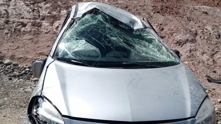 Etiquetas: Ruta 25, Vuelco, vuelco en la ruta