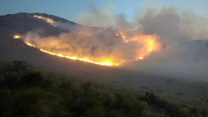 Controlaron las llamas en el norte de Córdoba, pero se desató otro en el sur