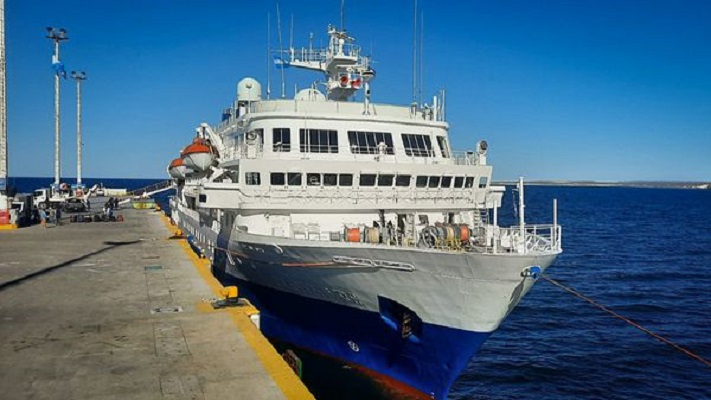 El MS Seaventure pasó por Puerto Madryn