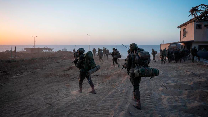 El ejército israelí tomó el puerto de la Franja de Gaza en su ofensiva contra Hamas