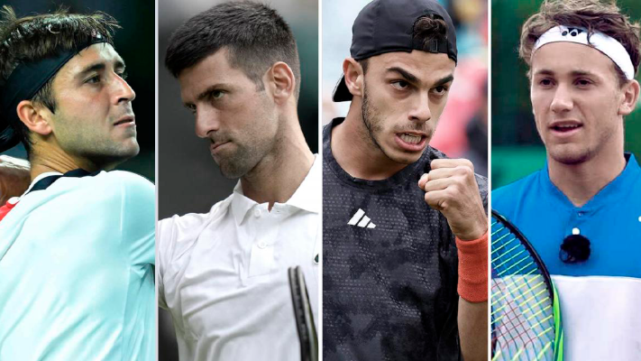 Casper Ruud, Francisco Cerúndolo, MASTERS 1000 DE PARÍS, Novak Djokovic, Tenis, Tomás Etcheverry
