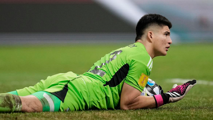 Florentín, el arquero de la Sub-17, cerró sus comentarios en Instagram por los insultos
