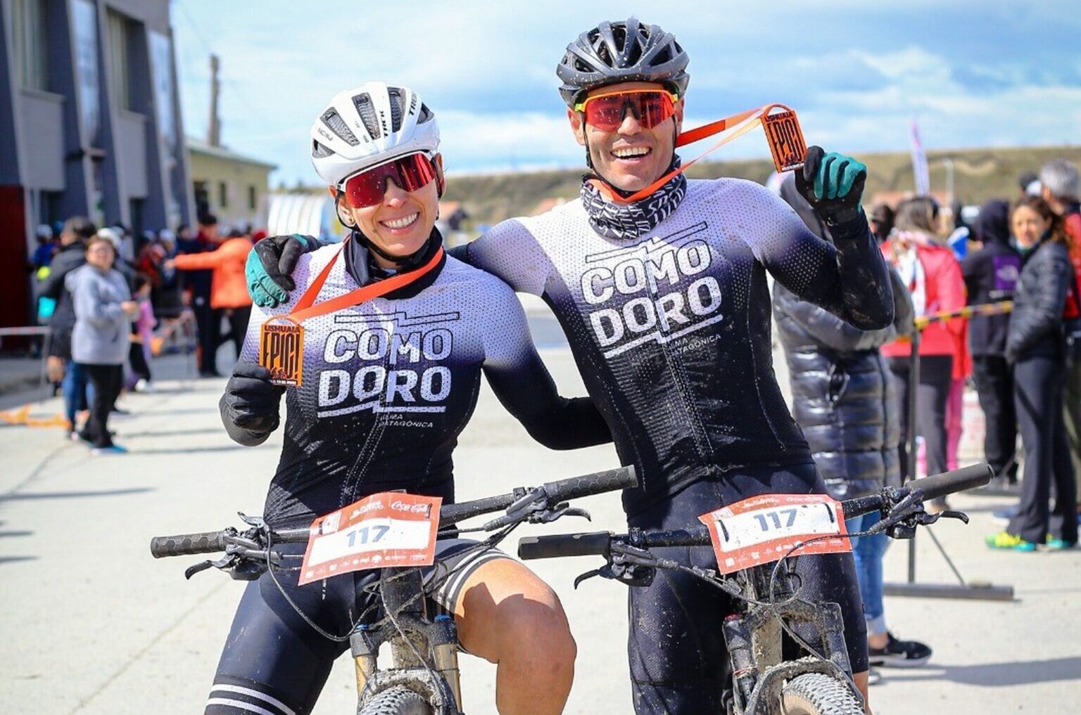 Marcia Larrauri y Martín Bravo ganaron la medalla de oro en la Ushuaia Epic