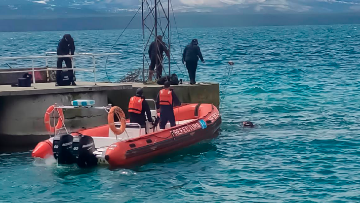 Bariloche, LAGO NAHUEL HUAPI, Prefectura Naval Argentina, rescate