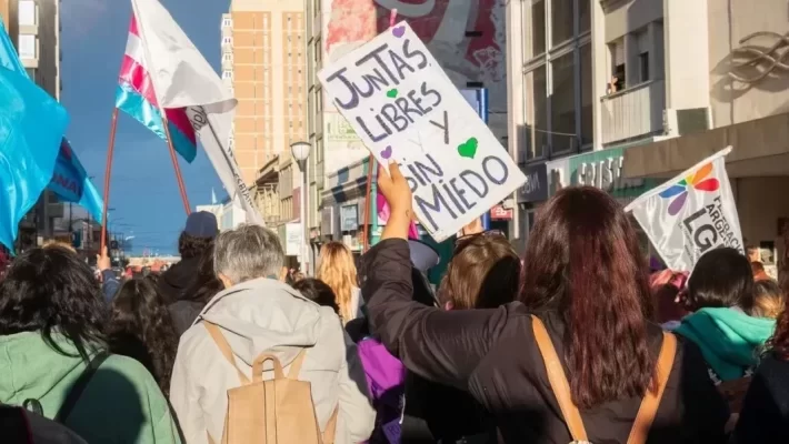 Chubut marchó por la Eliminación de las Violencias contra las Mujeres