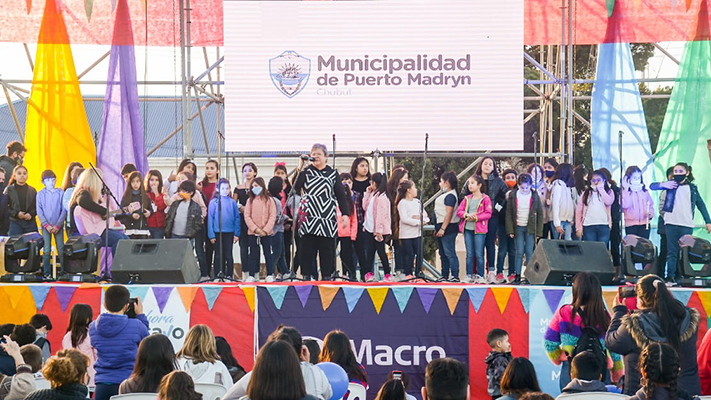 Se podrá escuchar al Coro Infantil Municipal de Puerto Madryn en los actos escolares