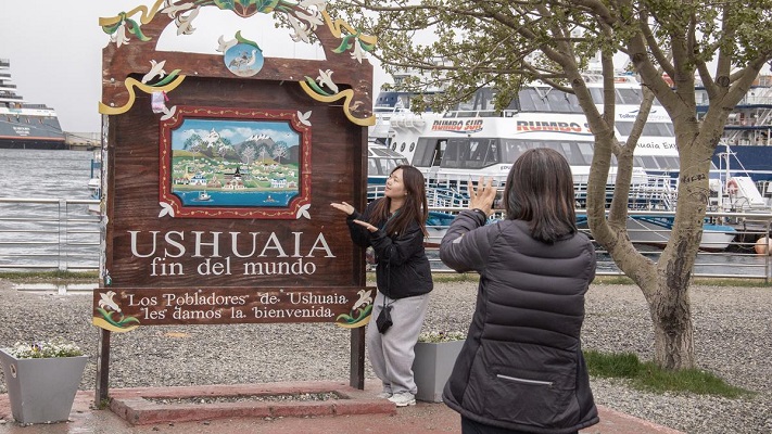 Por La Renga y los cruceros, Ushuaia registra una ocupación del 77% en el finde largo