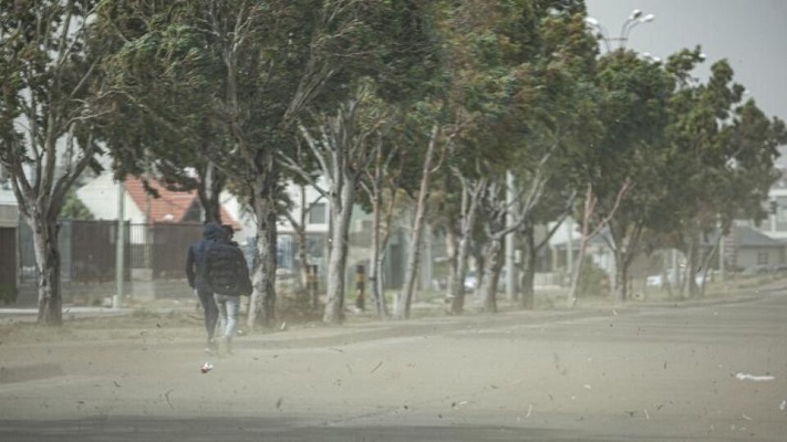 Alerta amarilla por viento en Chubut, Santa Cruz, Río Negro, Neuquén y La Pampa