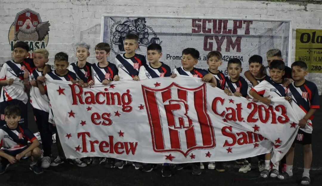 Juveniles de Racing Club de Trelew, disputan la Sur Cup 2023