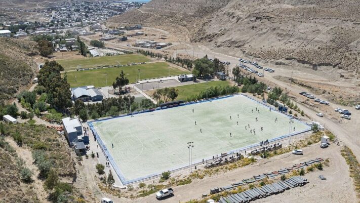 Quedó inaugurado el nuevo césped sintético de Calafate Rugby Club