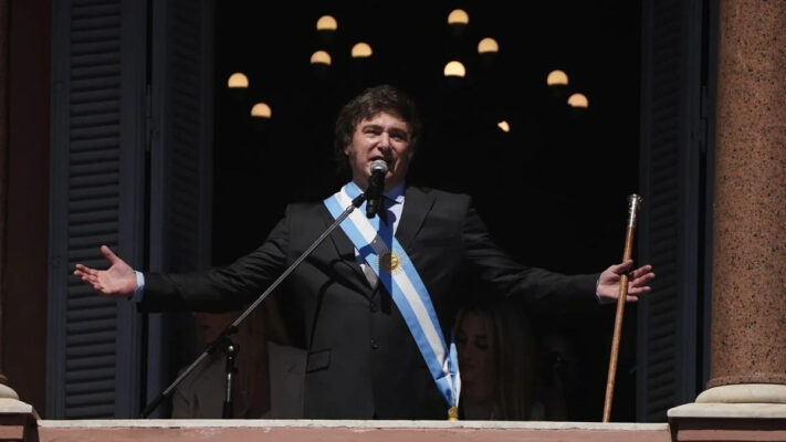 BALCÓN, Casa Rosada, Javier Milei