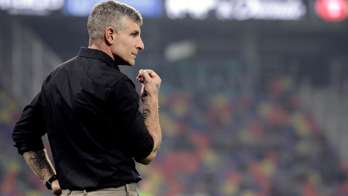 Martín Palermo no continuará como entrenador de Platense