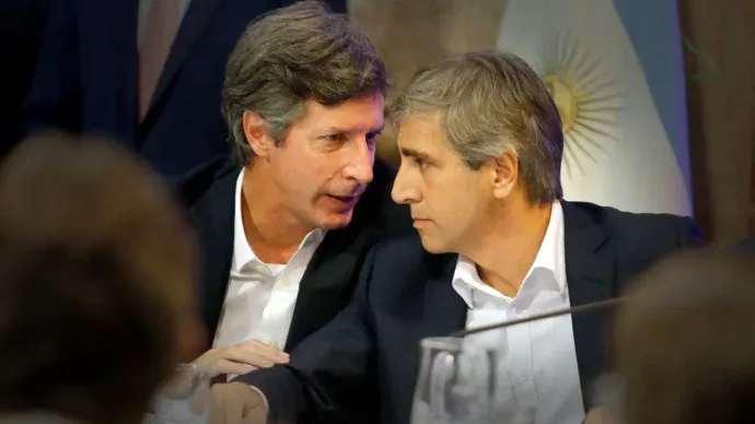 BCRA, Javier Milei, Luis Caputo, SANTIAGO BAUSILI