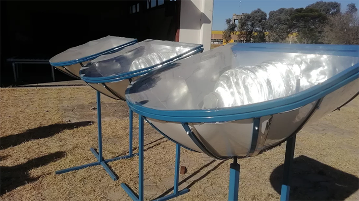 Crearon equipo para purificar agua por radiación solar