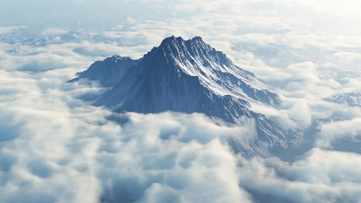 Una montaña de Suecia pierde dos metros de altura cada año