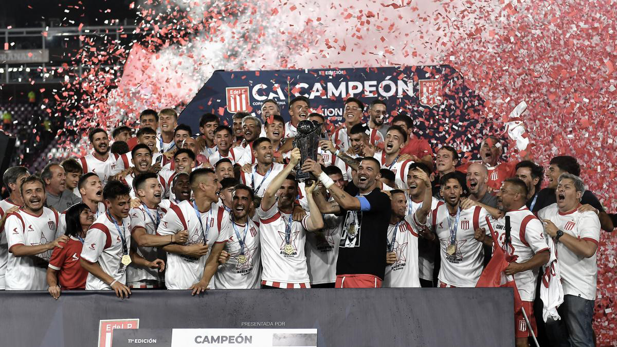 Estudiantes de la Plata es campeón de la Copa Argentina