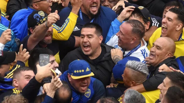 Boca Juniors, elecciones, JUAN ROMÁN RIQUELME, PRESIDENTE DE BOCA {