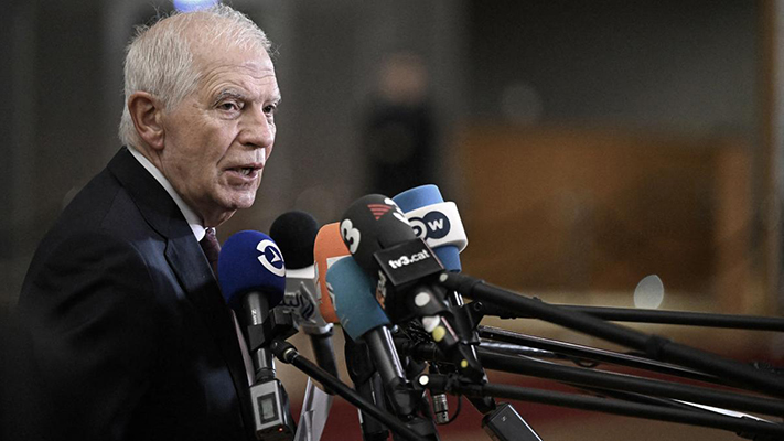 Borrell: Israel no puede construir la paz «solamente por medios militares»