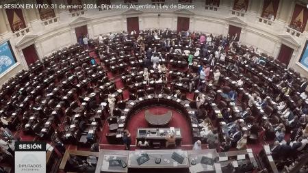 VIVO Diputados debate la ley ómnibus