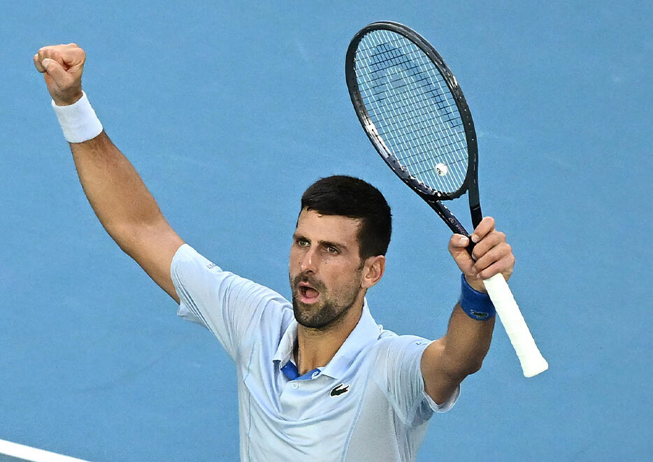Djokovic avanzó a las Semifinales del Australian Open tras vencer a Fritz