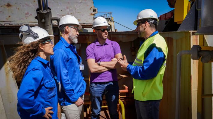 Chubut y Aluar acuerdan estrategias para el puerto de Madryn