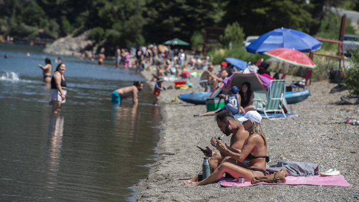 Bariloche registró el día más caluroso en más de seis décadas