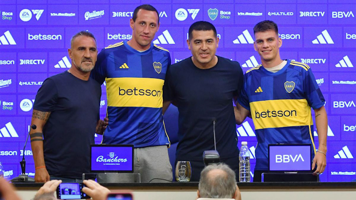 Boca presentó oficialmente a Lema y Zenón, los nuevos refuerzos de la temporada