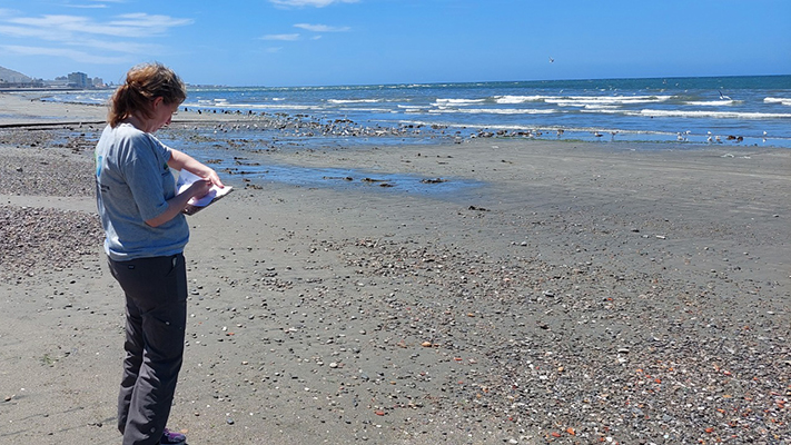Chubut profundiza control de calidad del agua y la basura en la playa