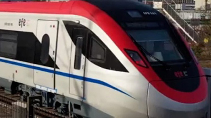 Chile inauguró el primer tren super rápido de Sudamérica