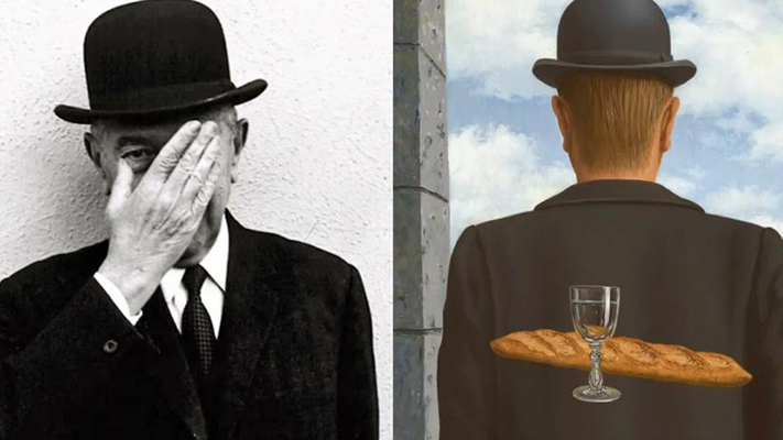 Subastan una icónica pintura del surrealista Magritte, que no se vendía desde 1980
