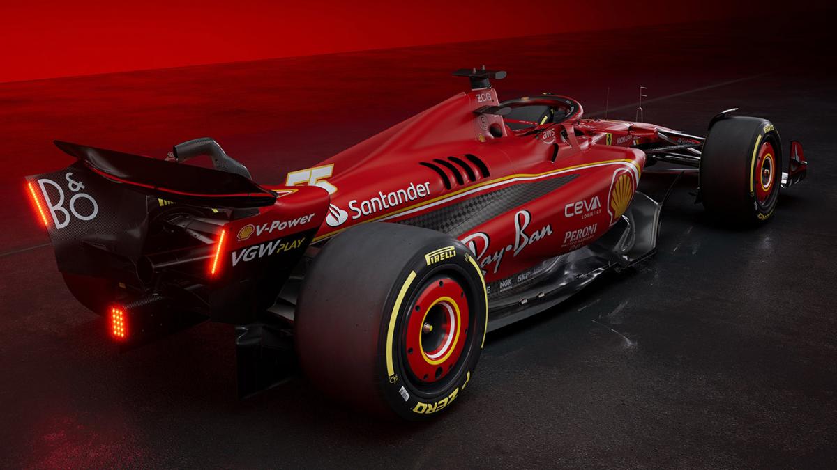 Presentaron la nueva Ferrari que afrontará la temporada 2024