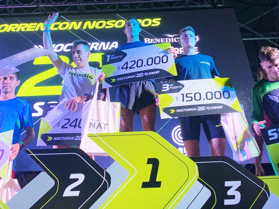 El chubutense Joaquín Arbe ganó los 10K de la Nocturna de Sonder en Rosario
