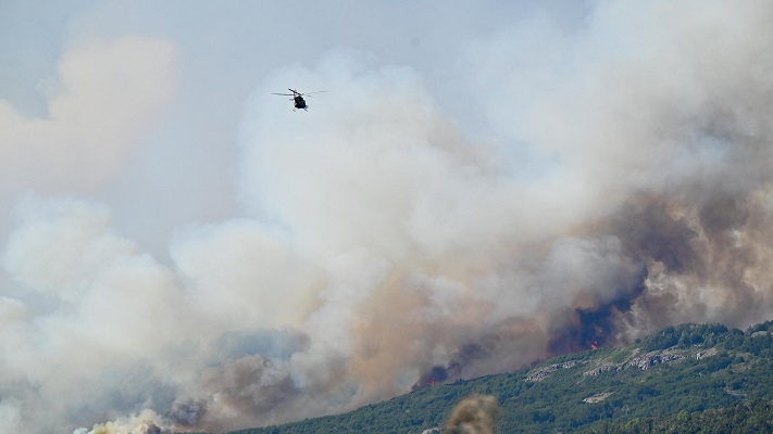 El fuego sigue avanzando en Los Alerces: ya se quemaron 3.000 hectáreas