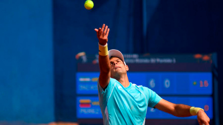Facundo Díaz Acosta busca un lugar en los cuartos de final del ATP 250 de Santiago