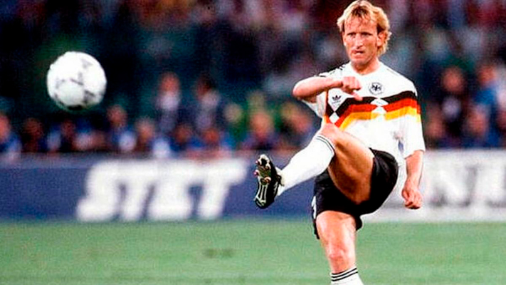 Murió Andreas Brehme, el «verdugo» de Argentina en la final del Mundial de Italia ’90