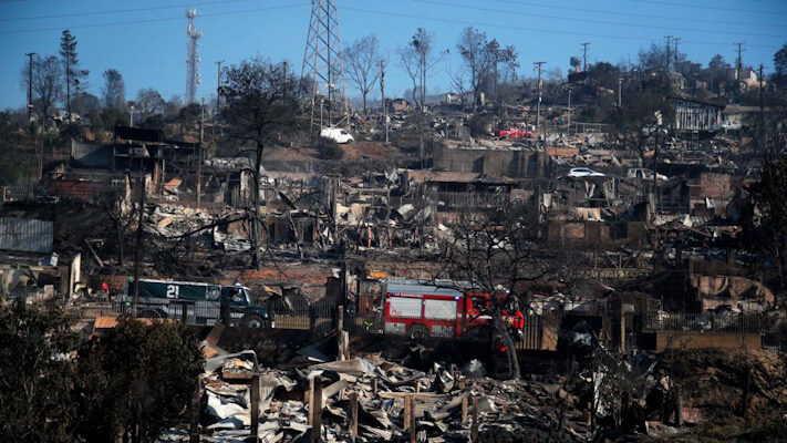 Chile, Gabriel Boric, incendios forestales, VALPARAÍSO, Viña del Mar