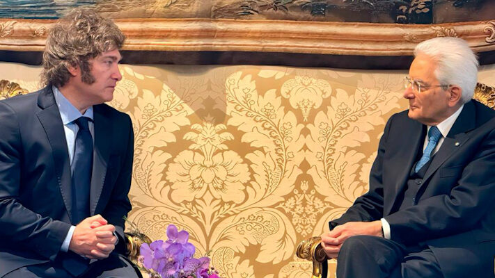 Italia, Javier Milei, SERGIO MATTARELLA