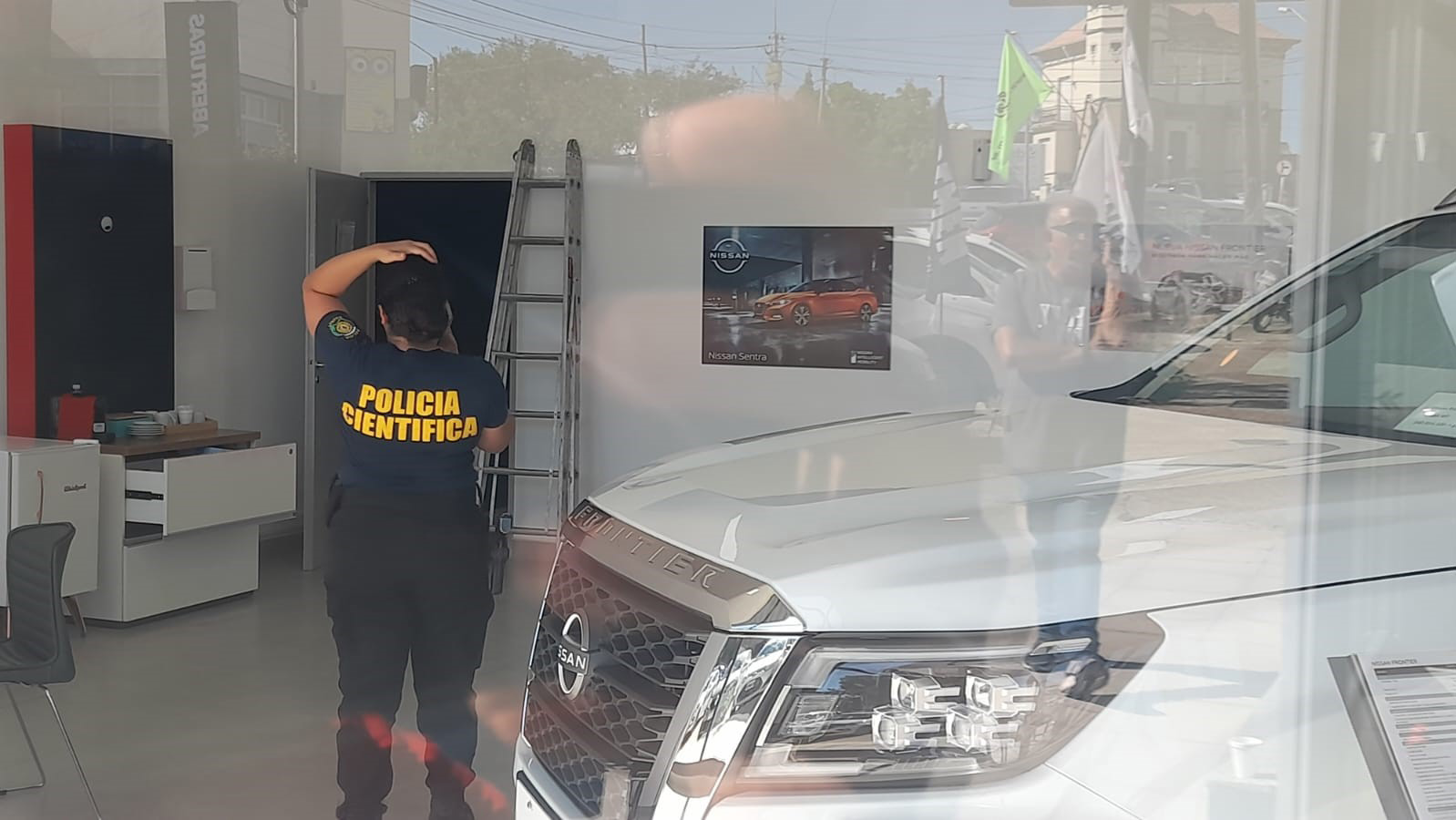 Las dos camionetas robadas están valuadas en más de 50 millones de pesos