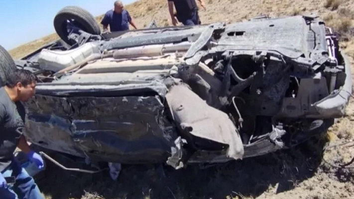 Dos muertos en la Ruta 3 tras choque frontal de un auto y un camión