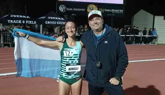 Florencia Borelli batió el récord sudamericano en los 10 mil metros